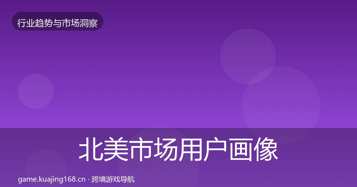 北美市场用户画像实践指南·第2589篇