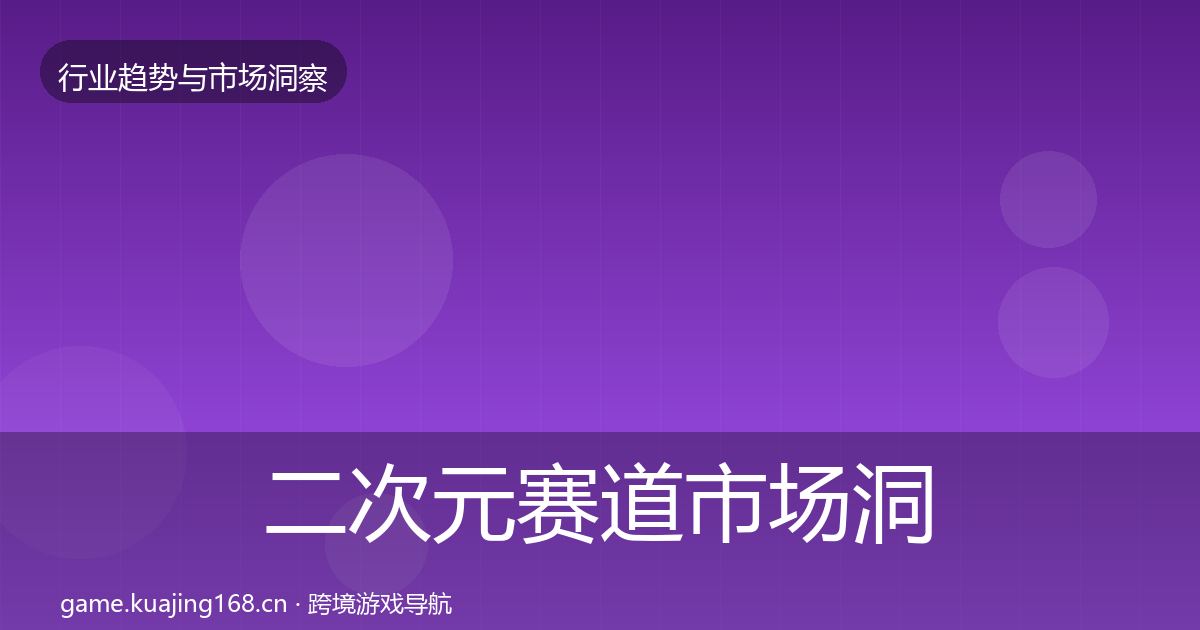 二次元赛道市场洞察实践指南·第2642篇