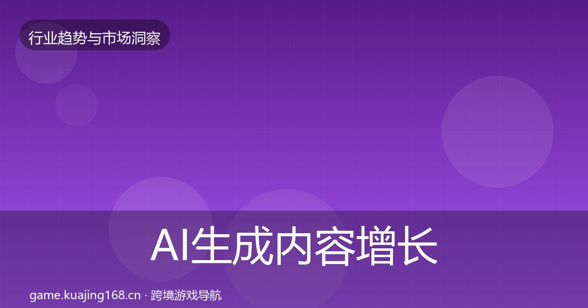 AI生成内容增长预测入门到进阶·第2671篇