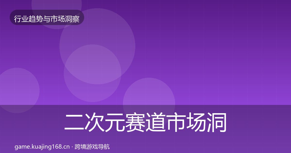 二次元赛道市场洞察实践指南·第2682篇