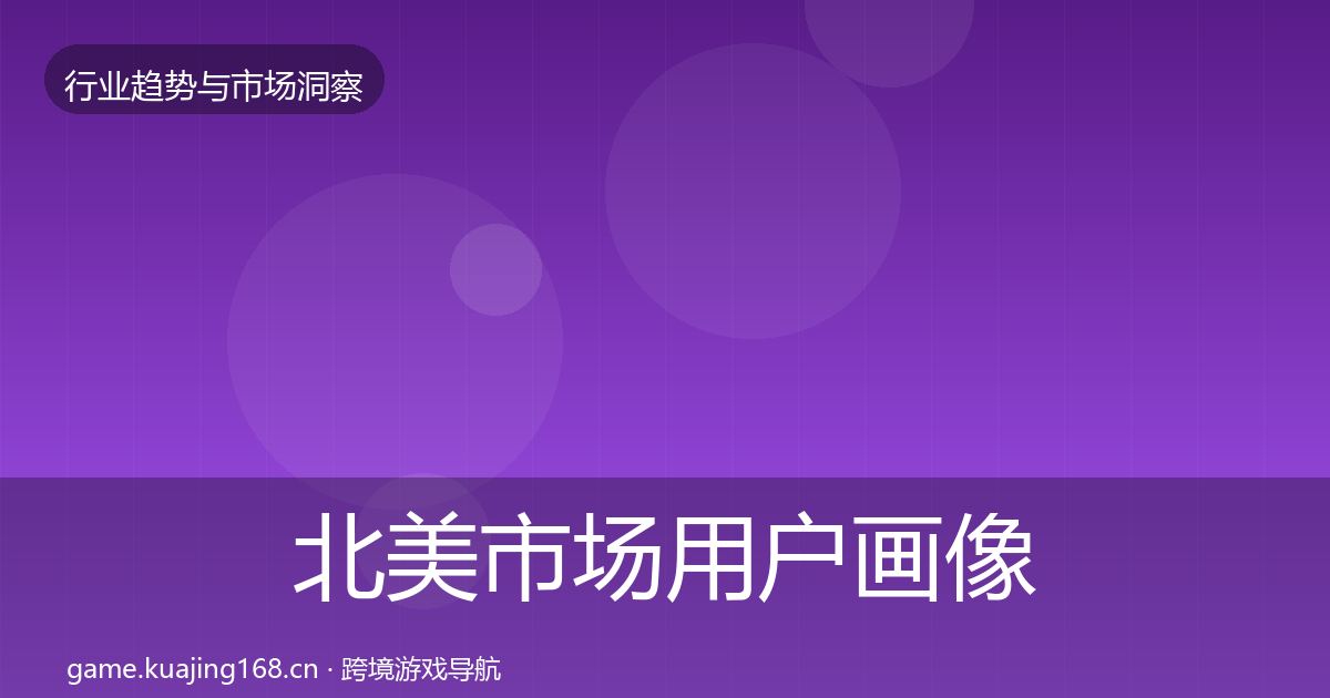 北美市场用户画像实践指南·第2829篇