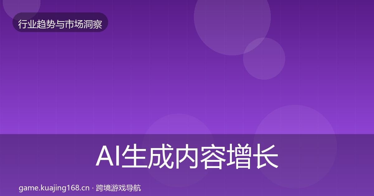 AI生成内容增长预测入门到进阶