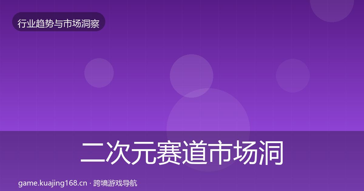 二次元赛道市场洞察实践指南·第2842篇