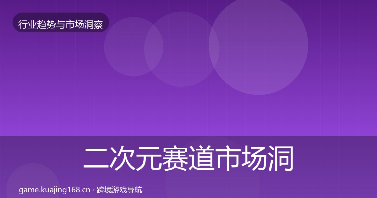 二次元赛道市场洞察实践指南·第2882篇