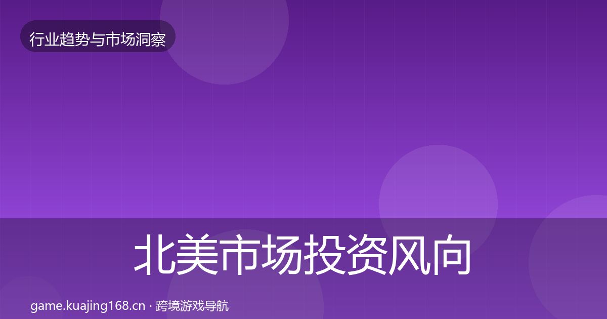 北美市场投资风向实践指南·第2919篇