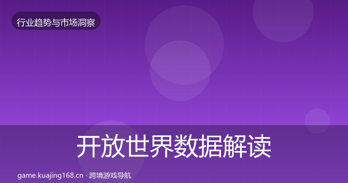 开放世界数据解读全攻略·第2973篇