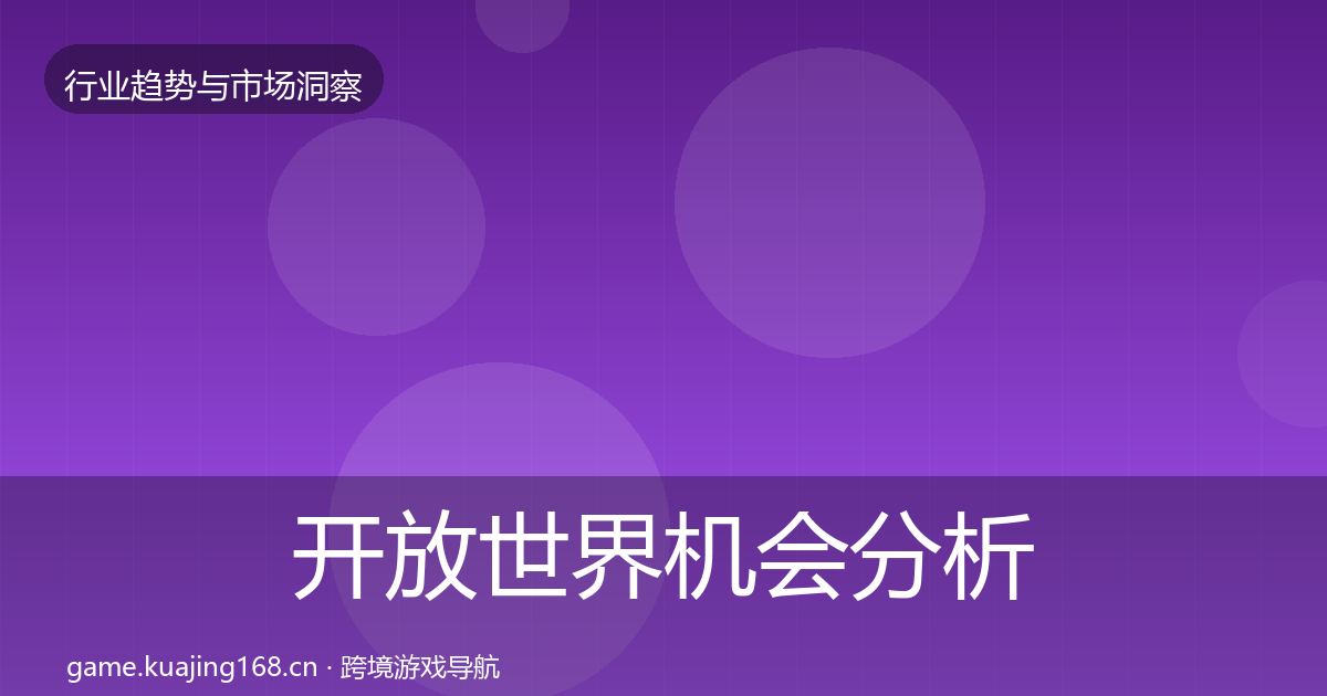 开放世界机会分析全攻略·第2978篇
