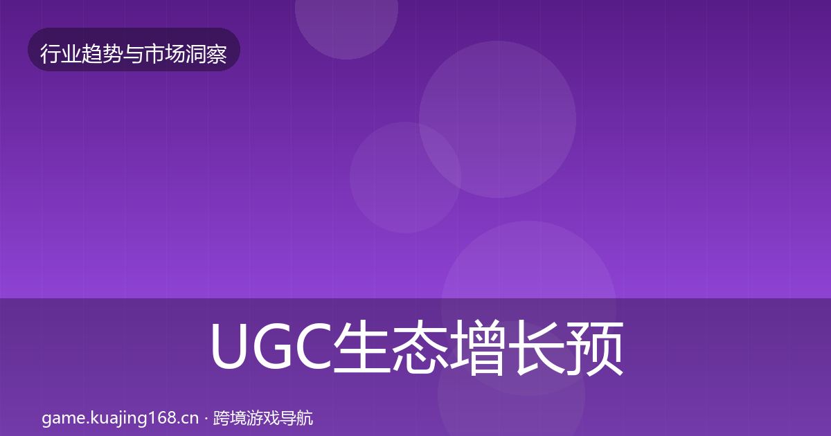 UGC生态增长预测实践指南·第2995篇