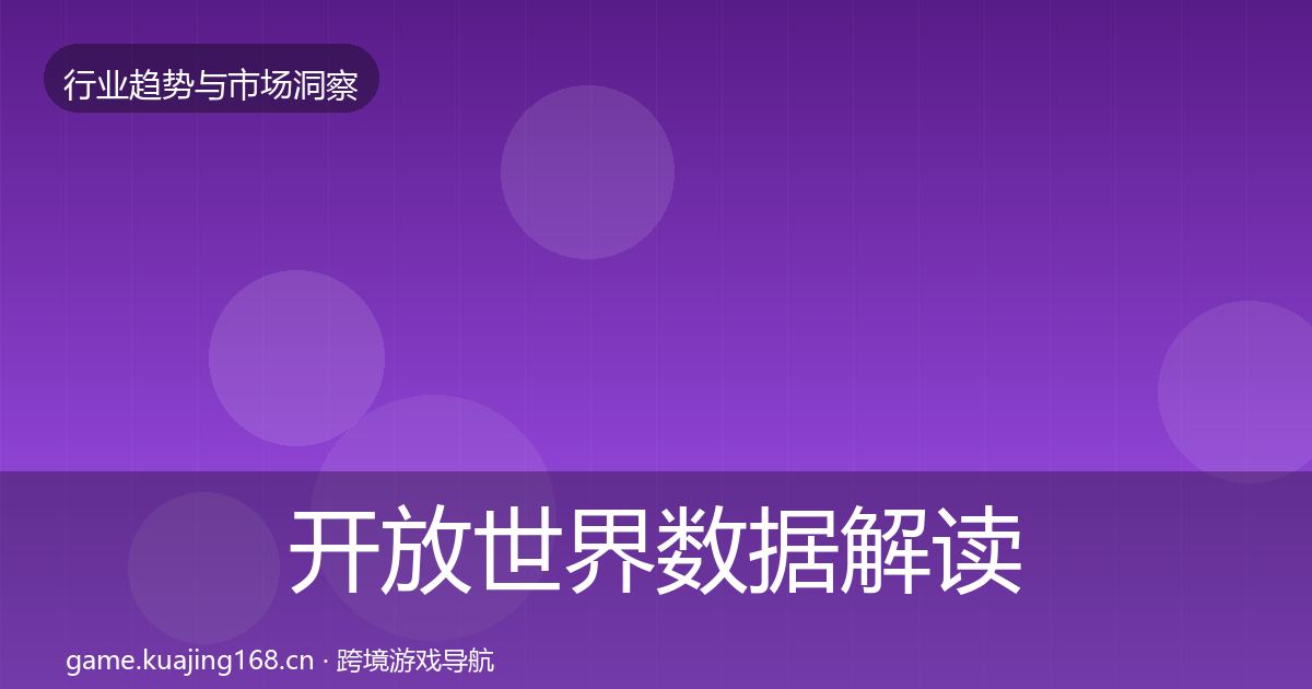 开放世界数据解读全攻略·第3053篇
