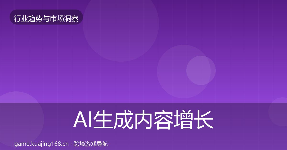 AI生成内容增长预测入门到进阶·第3071篇