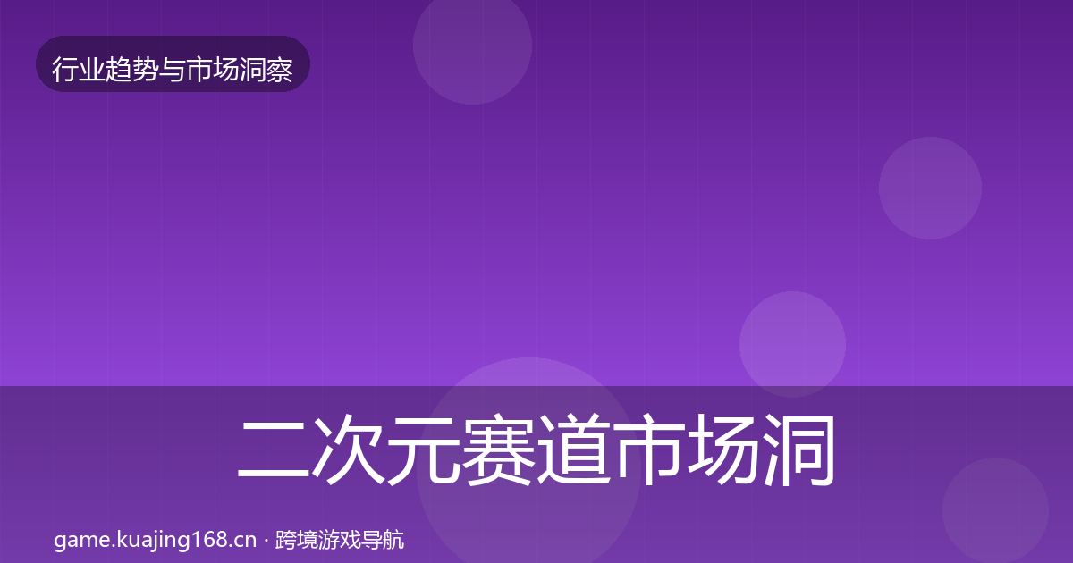 二次元赛道市场洞察实践指南·第3082篇