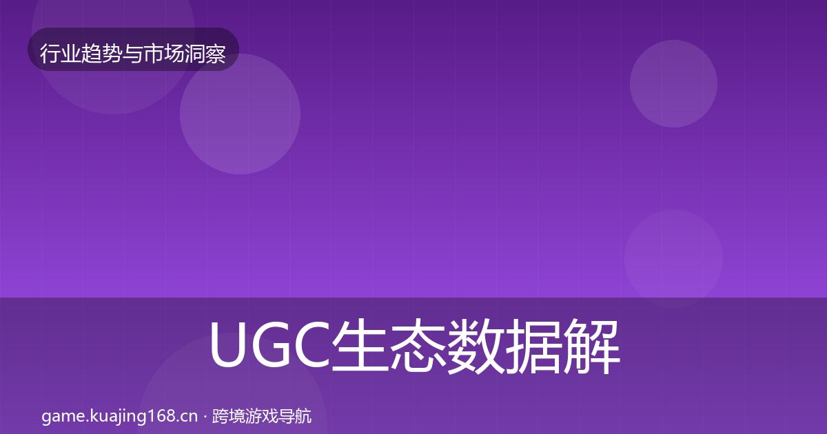 UGC生态数据解读实践指南·第3095篇