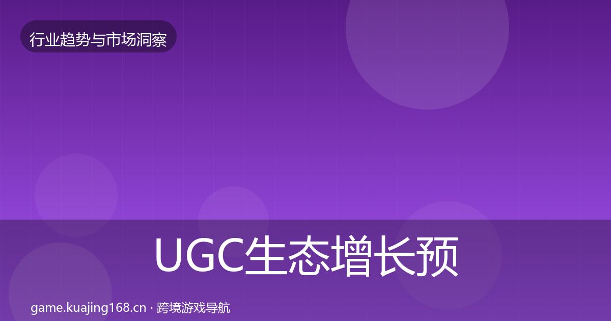 UGC生态增长预测实践指南·第3115篇