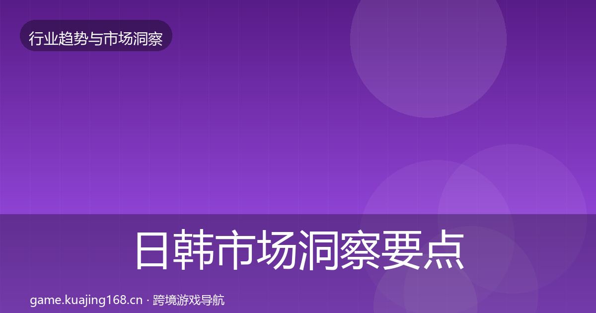 日韩市场洞察要点梳理·第3164篇