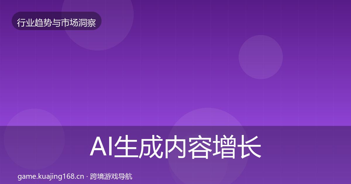 AI生成内容增长预测入门到进阶