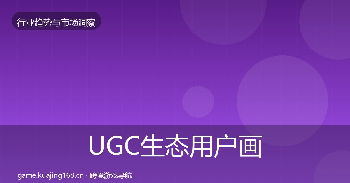 UGC生态用户画像实践指南