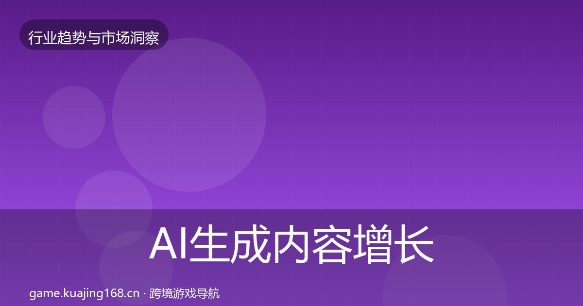 AI生成内容增长预测入门到进阶