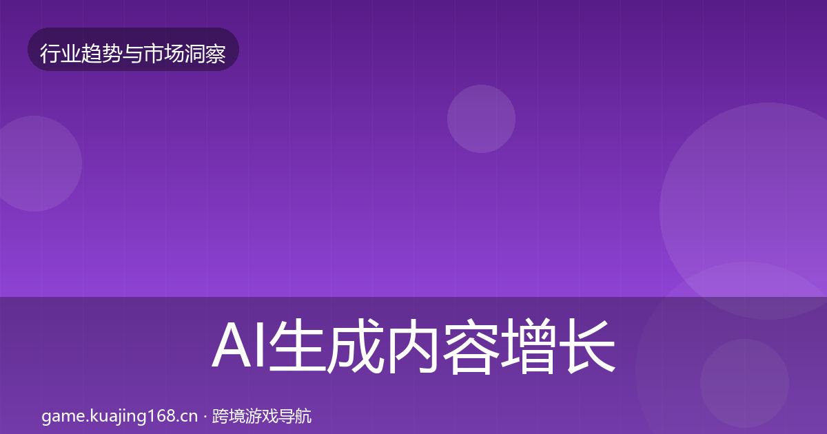 AI生成内容增长预测入门到进阶