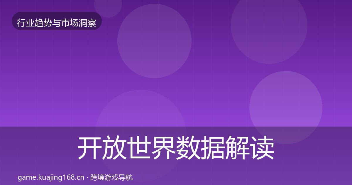 开放世界数据解读全攻略·第3573篇