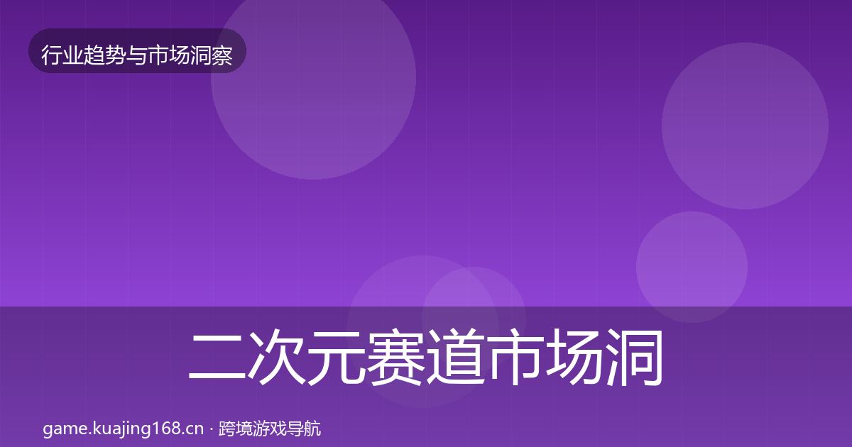 二次元赛道市场洞察实践指南·第3642篇