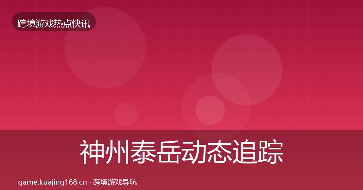 神州泰岳动态追踪实践指南·第2893篇