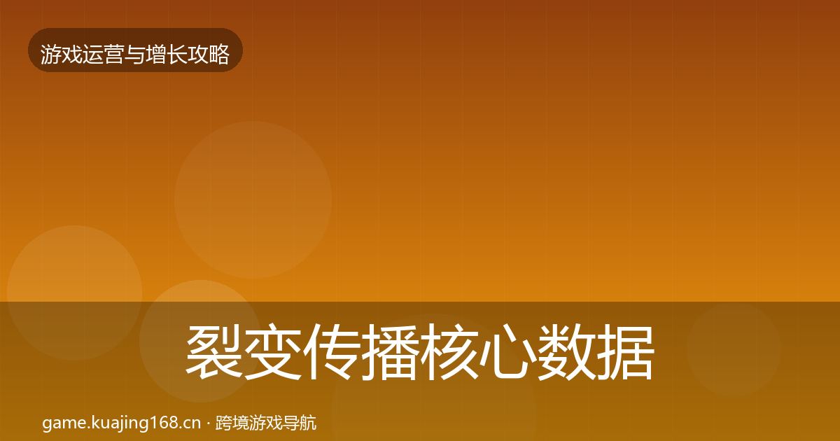 裂变传播核心数据指标全指南：2026年