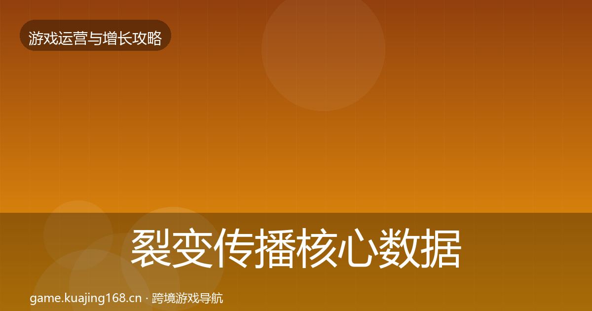 裂变传播核心数据指标全指南：最新