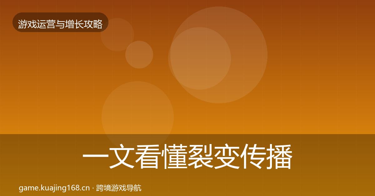 一文看懂裂变传播核心数据指标｜官方