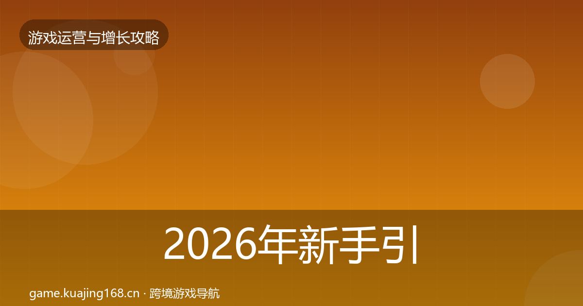 2026年新手引导复盘总结
