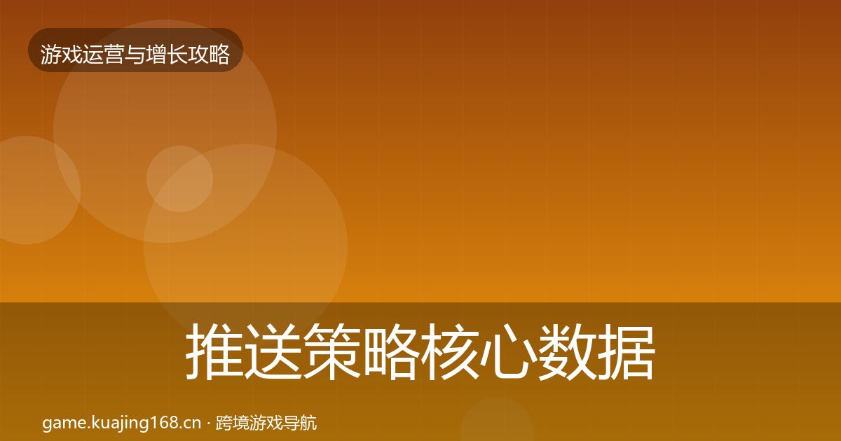 推送策略核心数据指标全指南：2027年