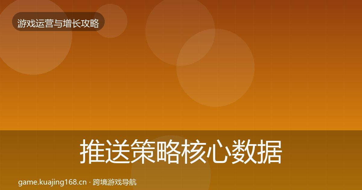 推送策略核心数据指标全指南：全面