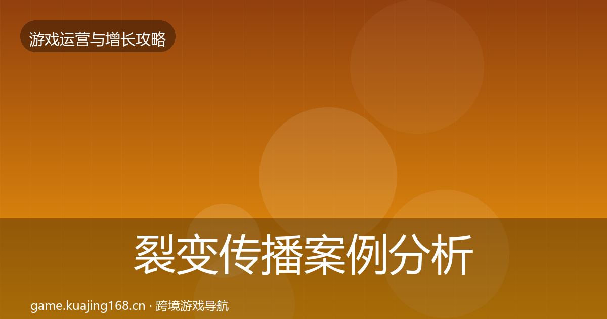 裂变传播案例分析入门到进阶·第52篇