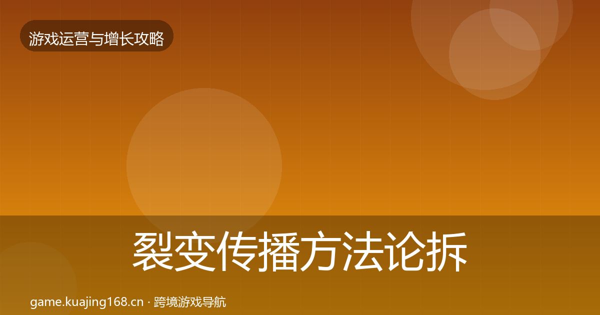 裂变传播案例分析入门到进阶·第212篇