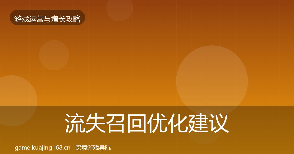 流失召回复盘总结要点梳理·第268篇