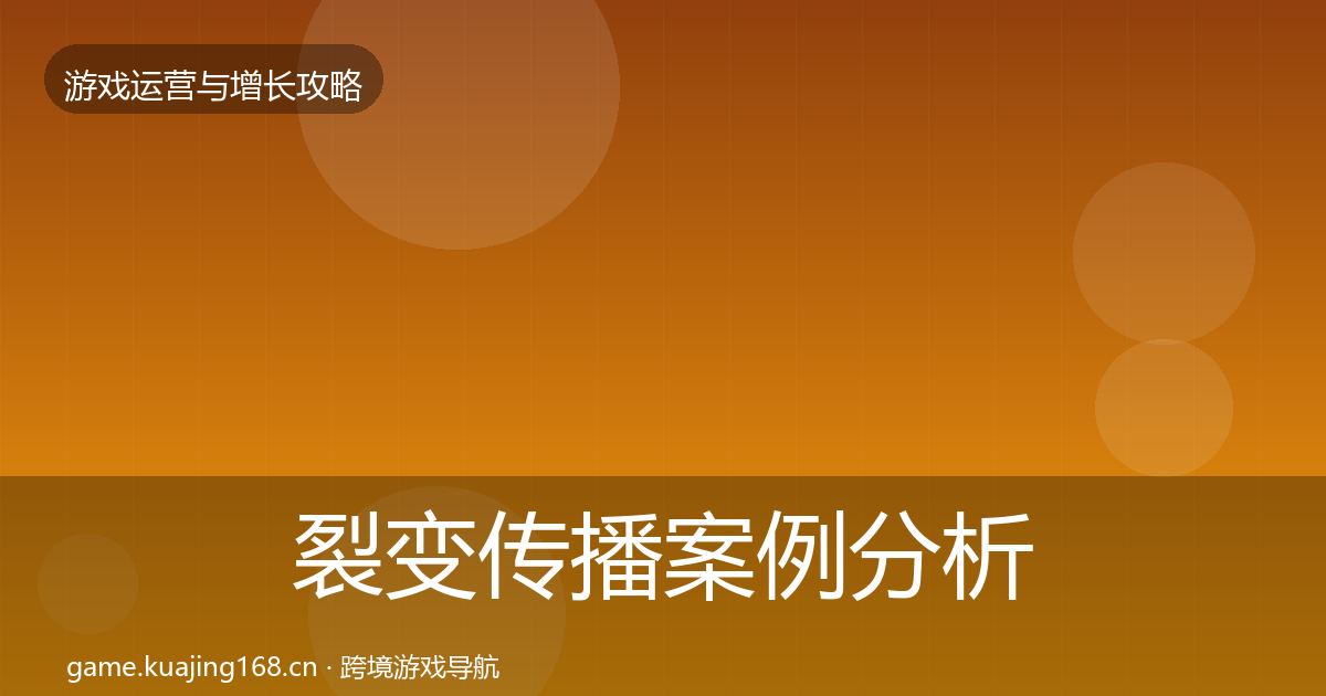 裂变传播案例分析入门到进阶·第332篇