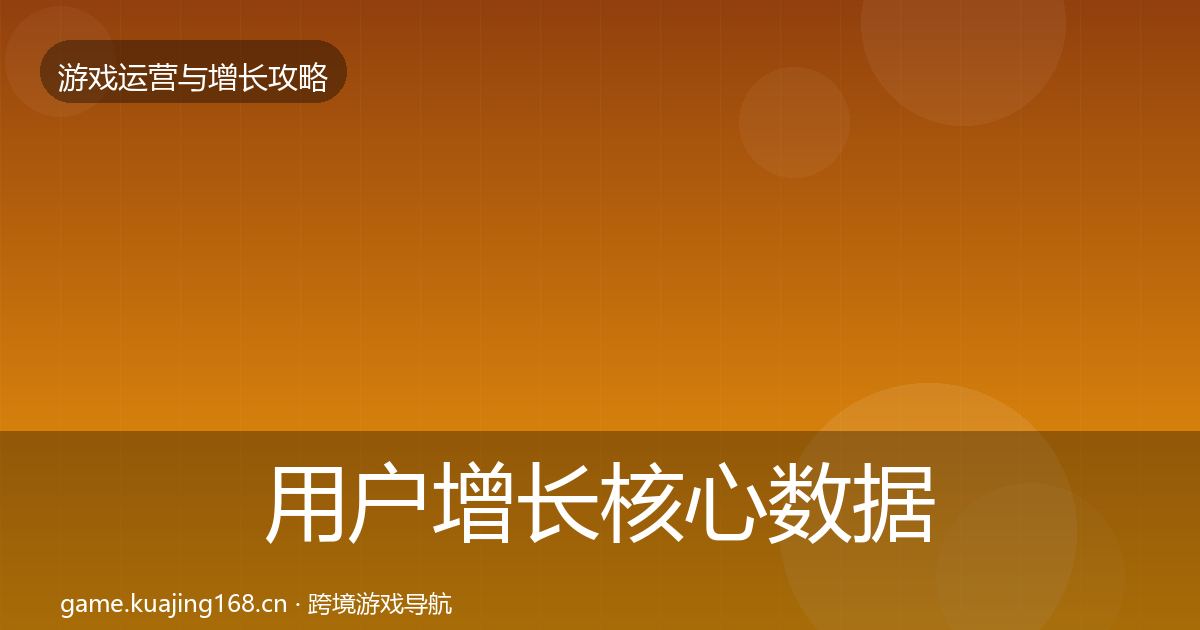 用户增长核心数据指标全攻略·第356篇