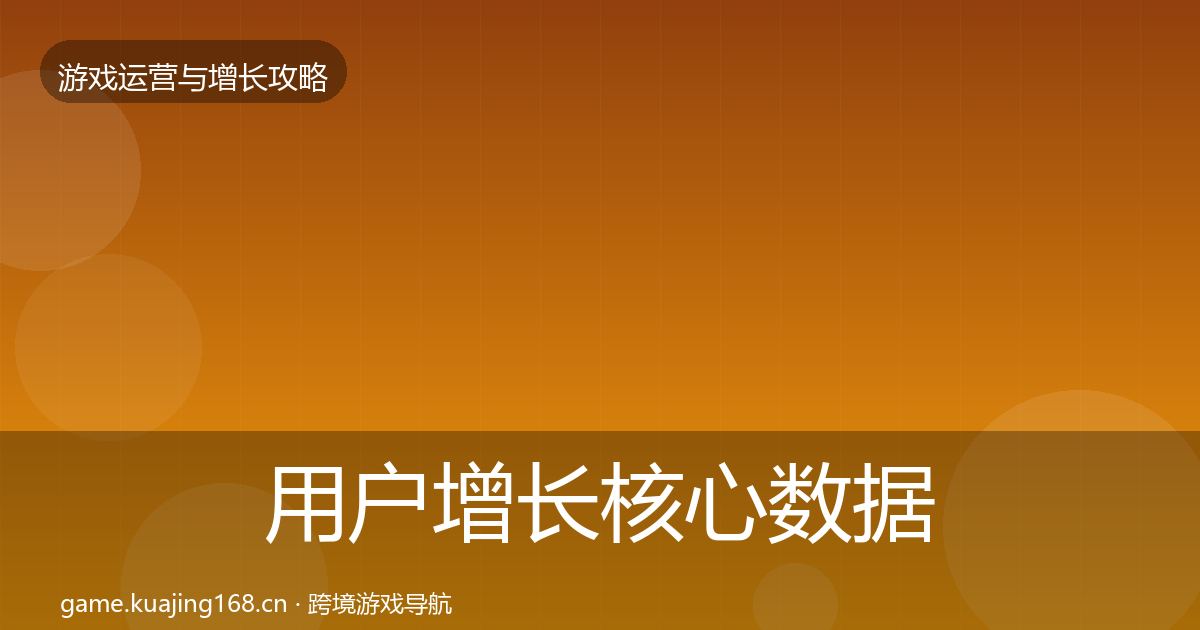 用户增长核心数据指标全攻略·第436篇