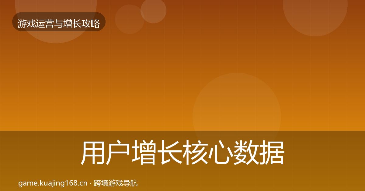 用户增长核心数据指标全攻略·第636篇