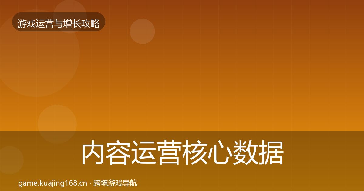 内容运营核心数据指标实践指南·第639篇