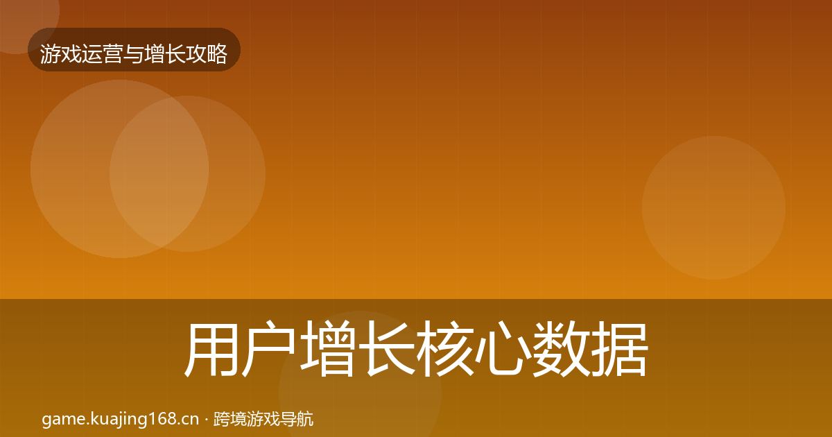 用户增长核心数据指标全攻略·第676篇