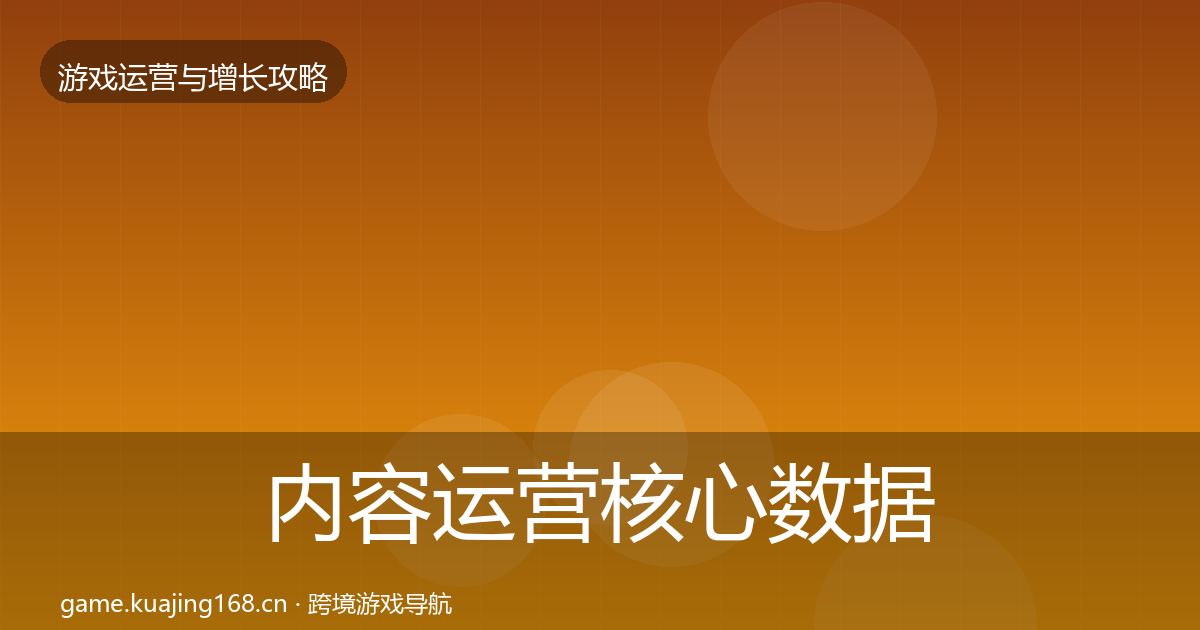 内容运营核心数据指标实践指南·第759篇