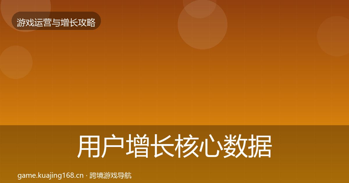 用户增长核心数据指标全攻略·第796篇