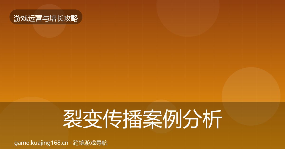 裂变传播案例分析入门到进阶·第812篇