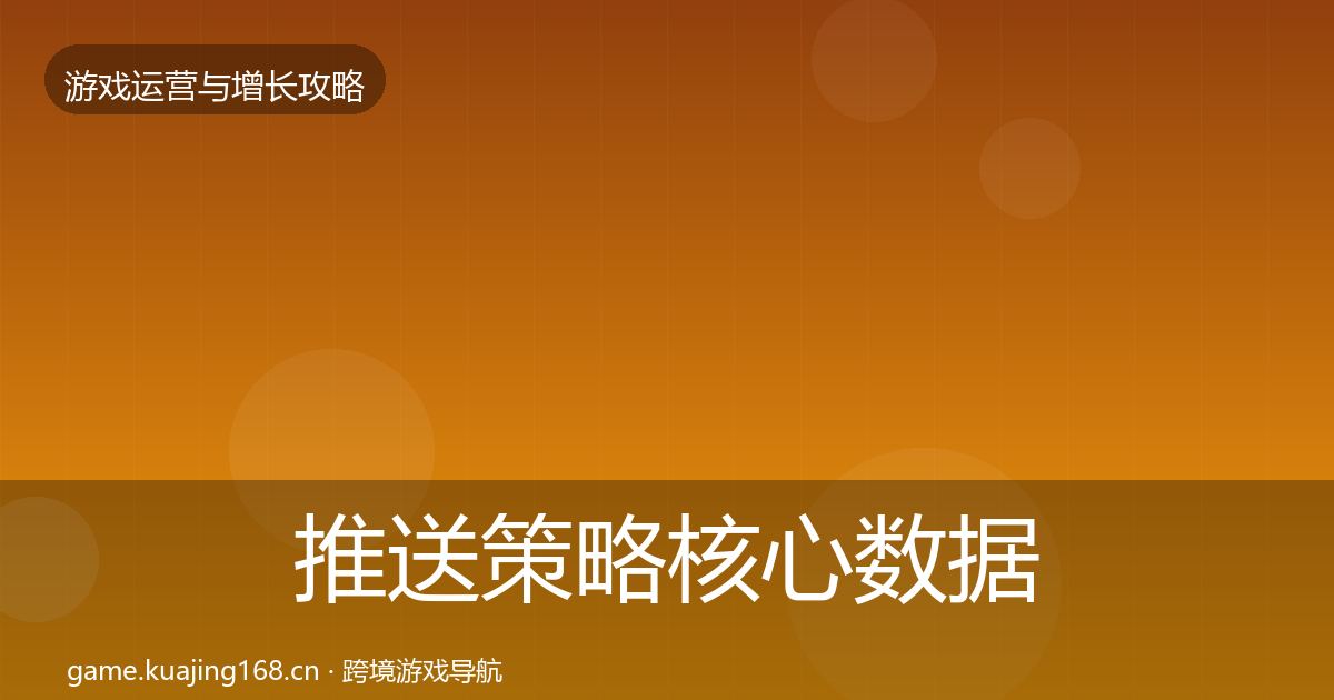 推送策略核心数据指标入门到进阶·第839篇