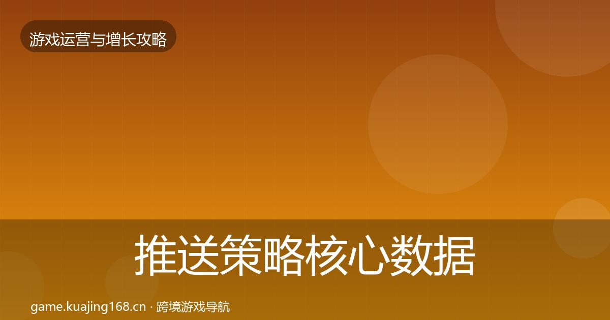 推送策略核心数据指标入门到进阶·第879篇