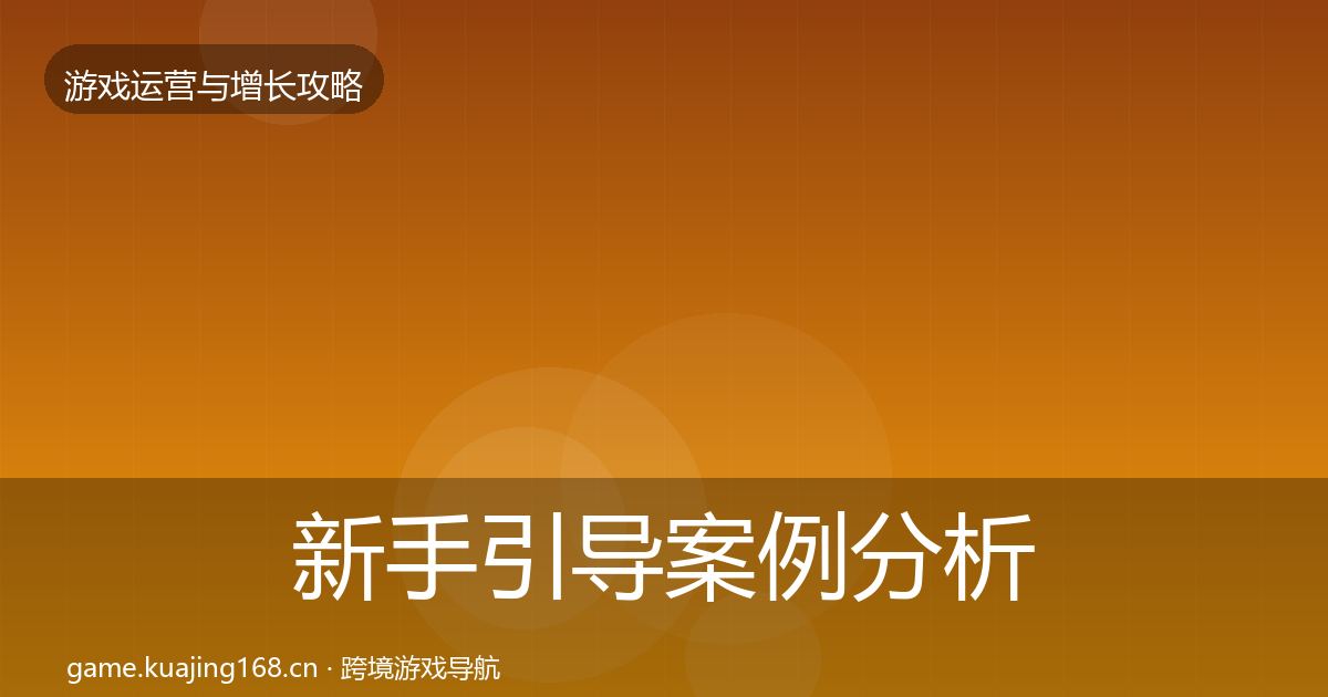 新手引导案例分析入门到进阶·第893篇