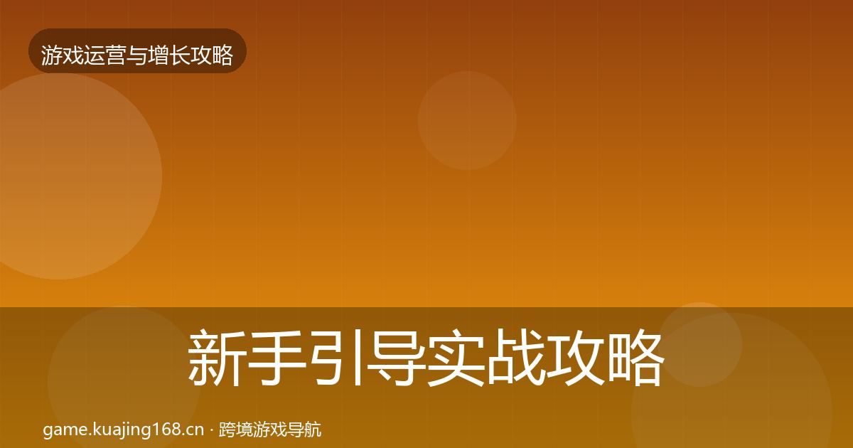 新手引导实战攻略入门到进阶·第923篇