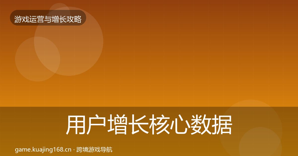 用户增长核心数据指标全攻略·第956篇