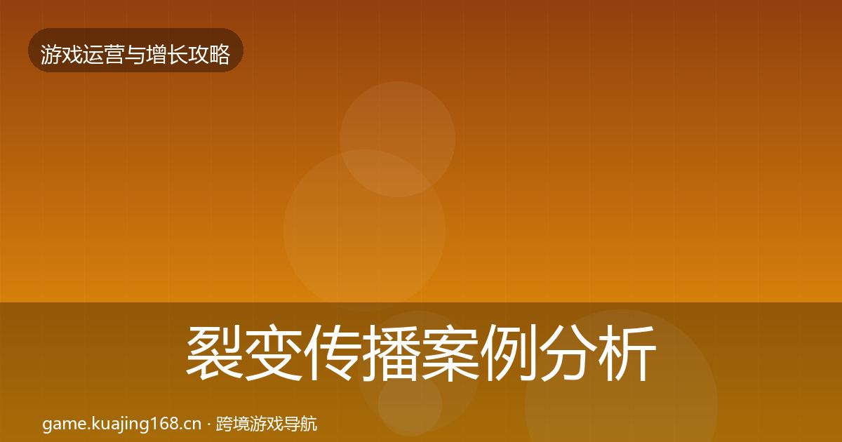 裂变传播案例分析入门到进阶·第972篇