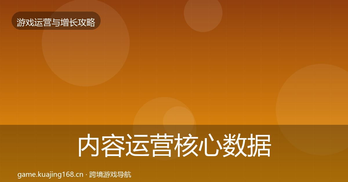 内容运营核心数据指标实践指南·第999篇